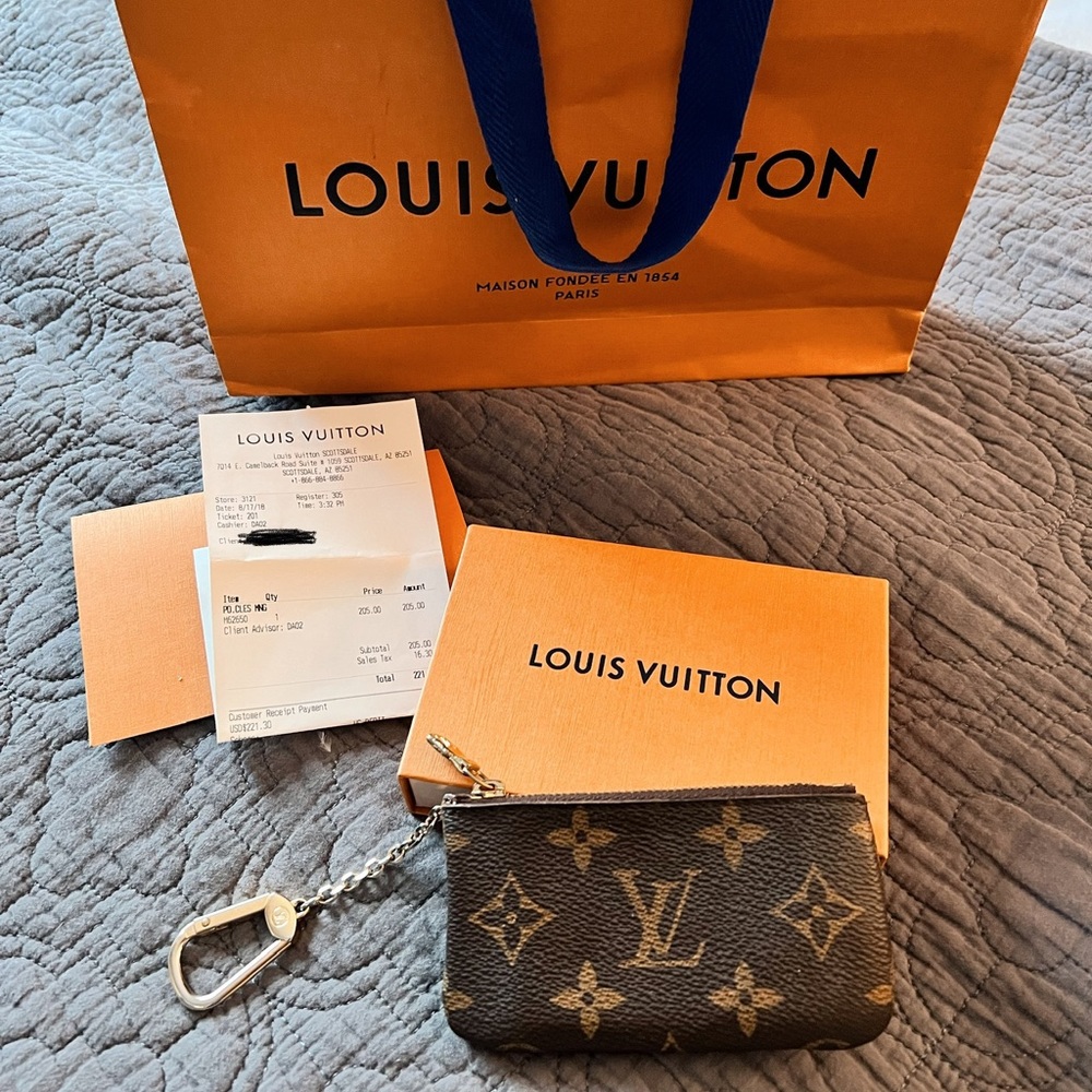 Pre loved Louis Vuitton Key Pouch